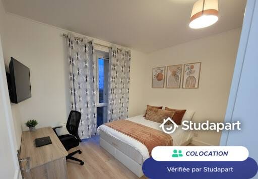 Quarto privado para alugar por € 500 por mês em Poissy, Avenue du Maréchal Lyautey