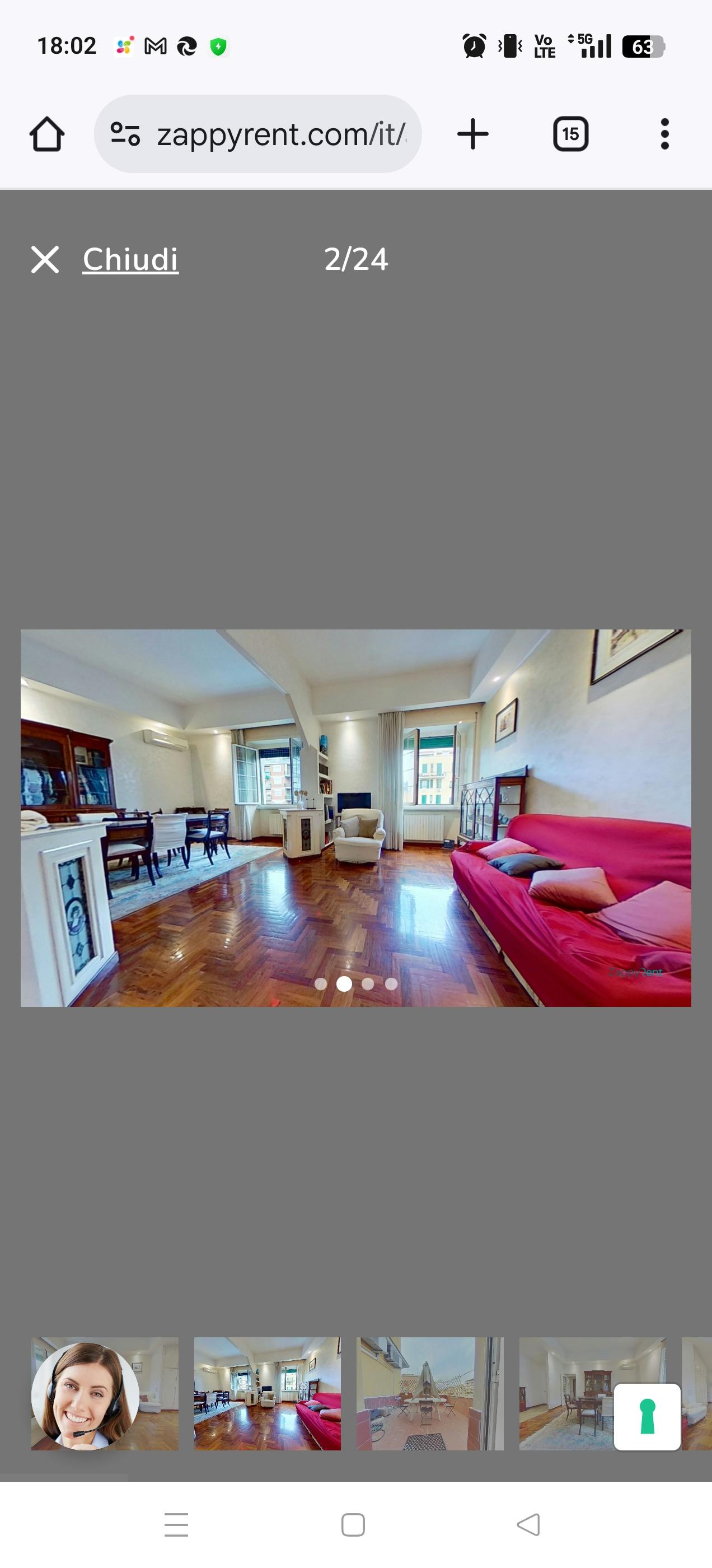 Apartment Rome, 4 beds — photo 1