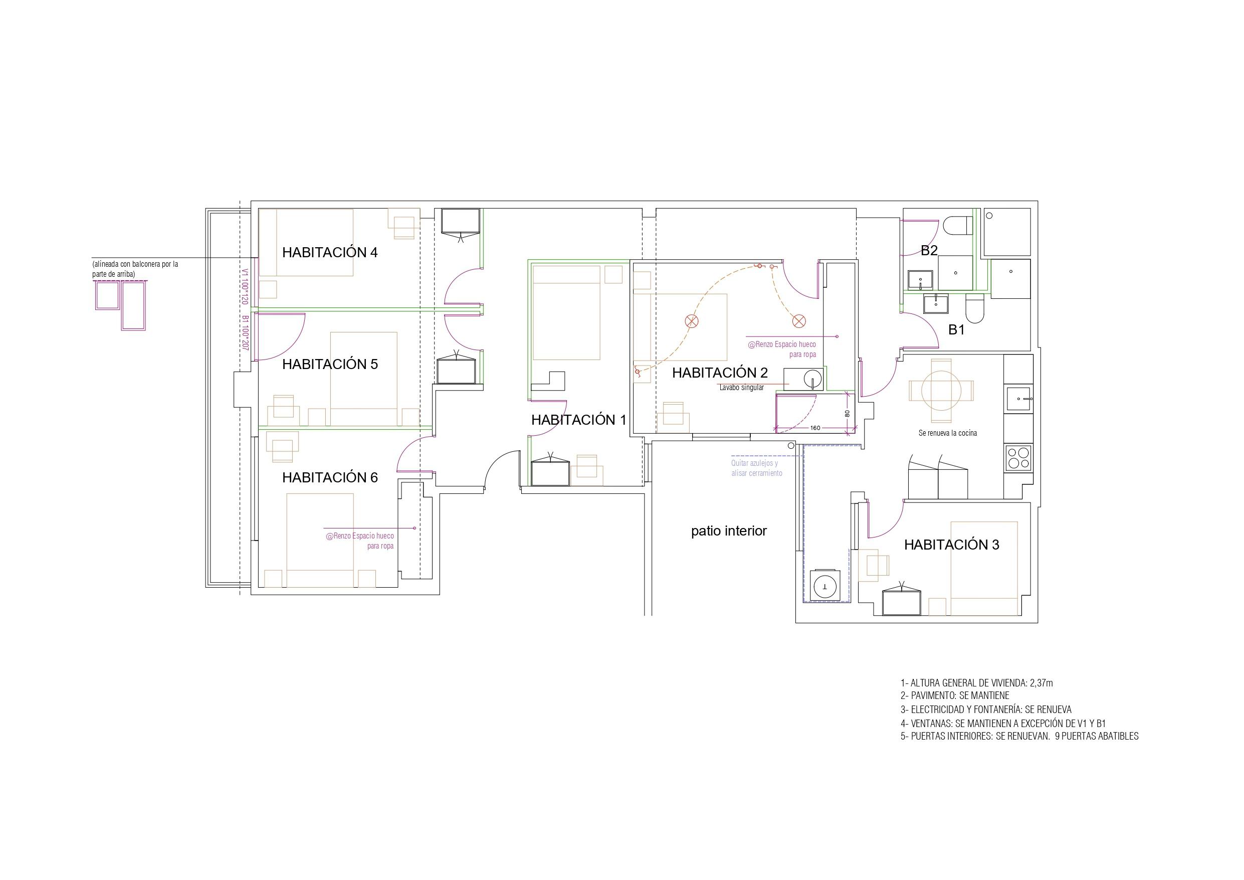 Single room Alicante, 1 bed, 6m² — photo 1
