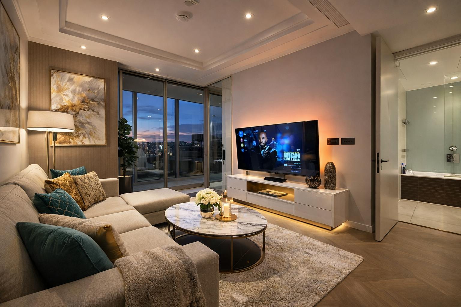 Apartment for rent for £5,500 per month in London, Circus Road West