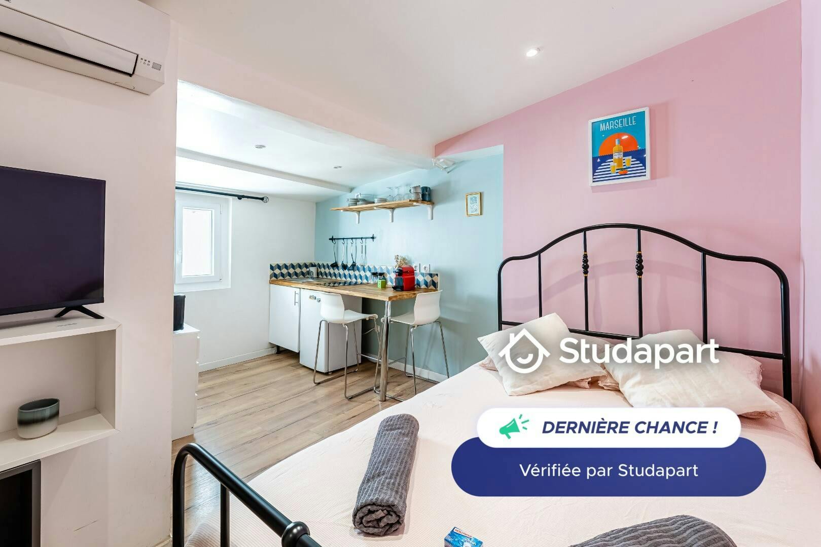 Wohnung zu mieten für 700 € pro Monat in Marseille, Rue Fontaine de Caylus