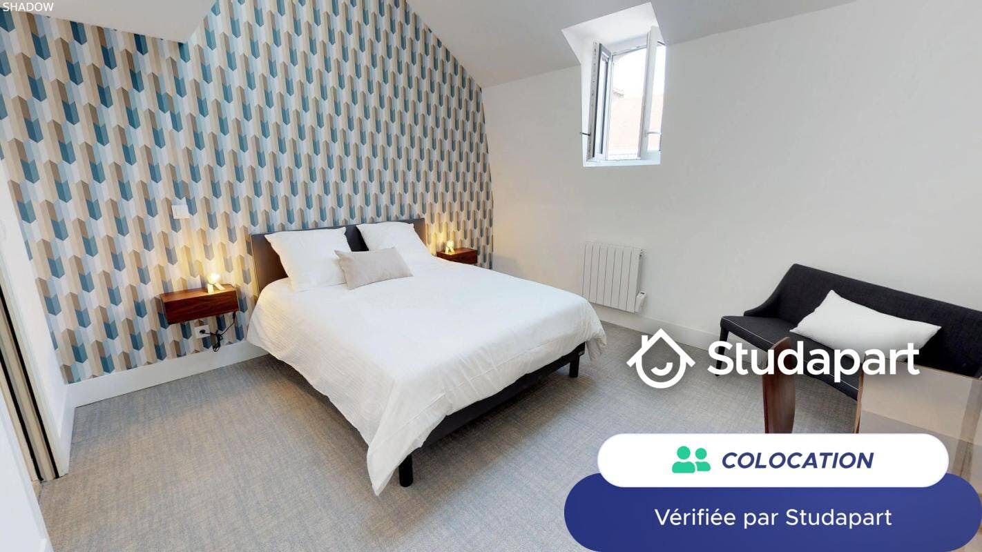 Private room for rent for €650 per month in Roubaix, Rue des Arts