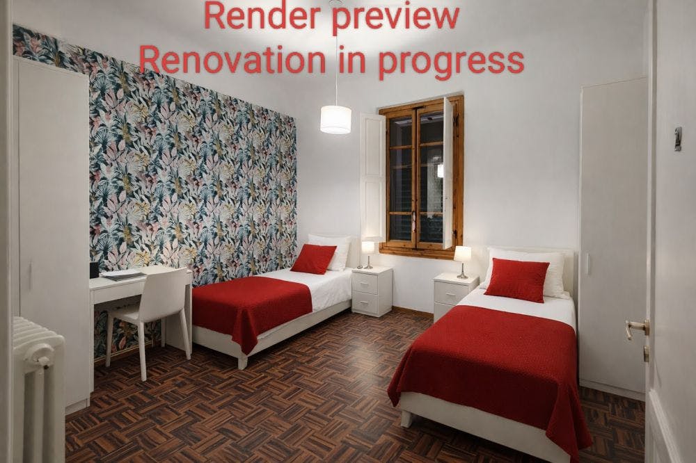 Double room Florence, 1 bed — photo 1