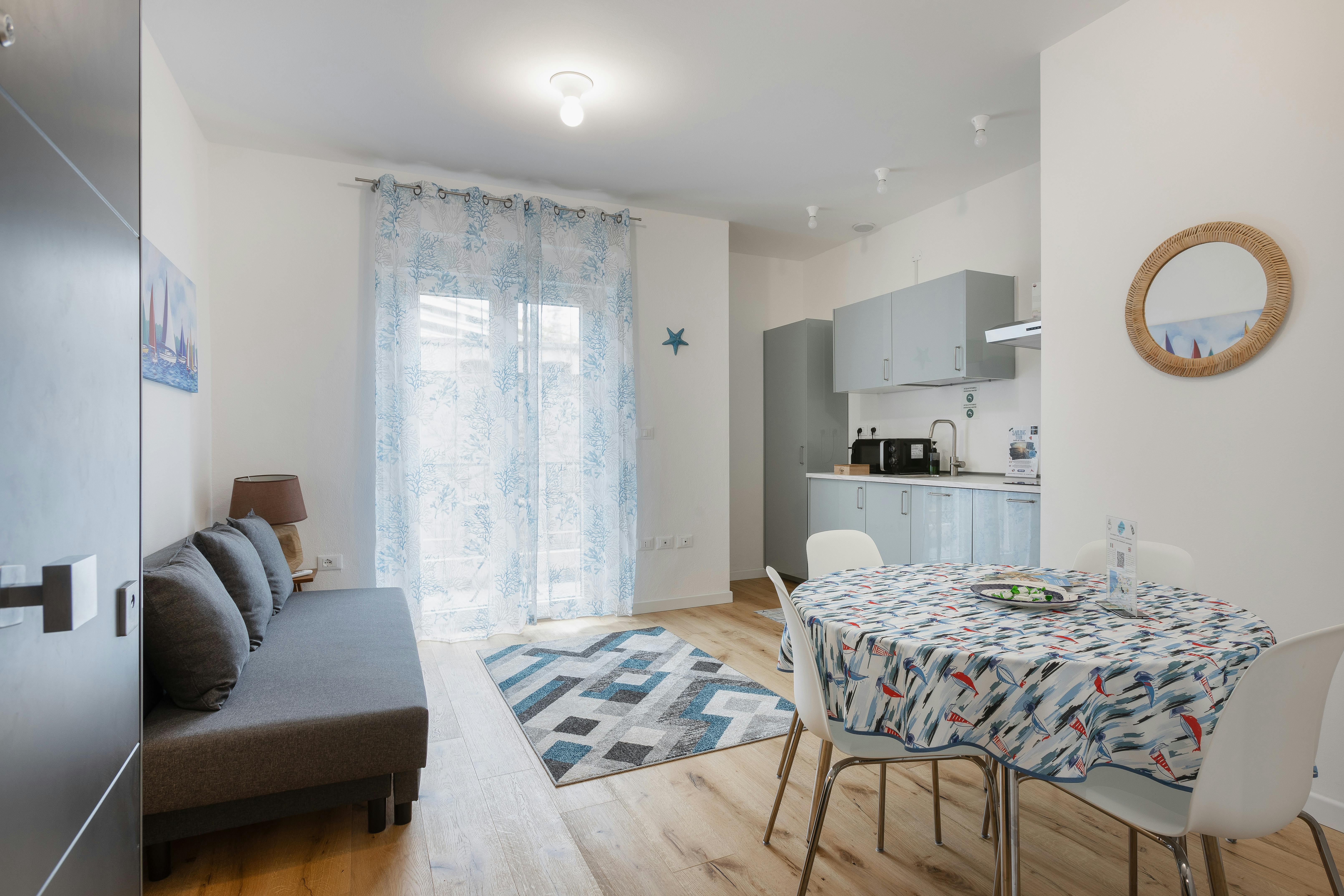 公寓 正在以 €1,000 的月租出租，其位于 Trieste, Via Giovanni e Demetrio Economo