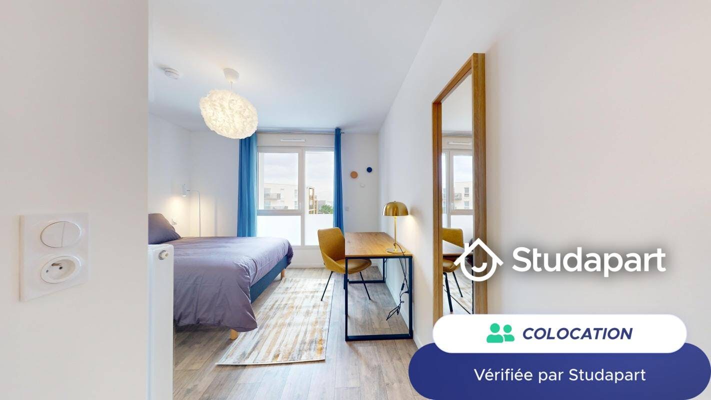 Private room for rent for €778 per month in Angers, Rue de la Fauconnerie