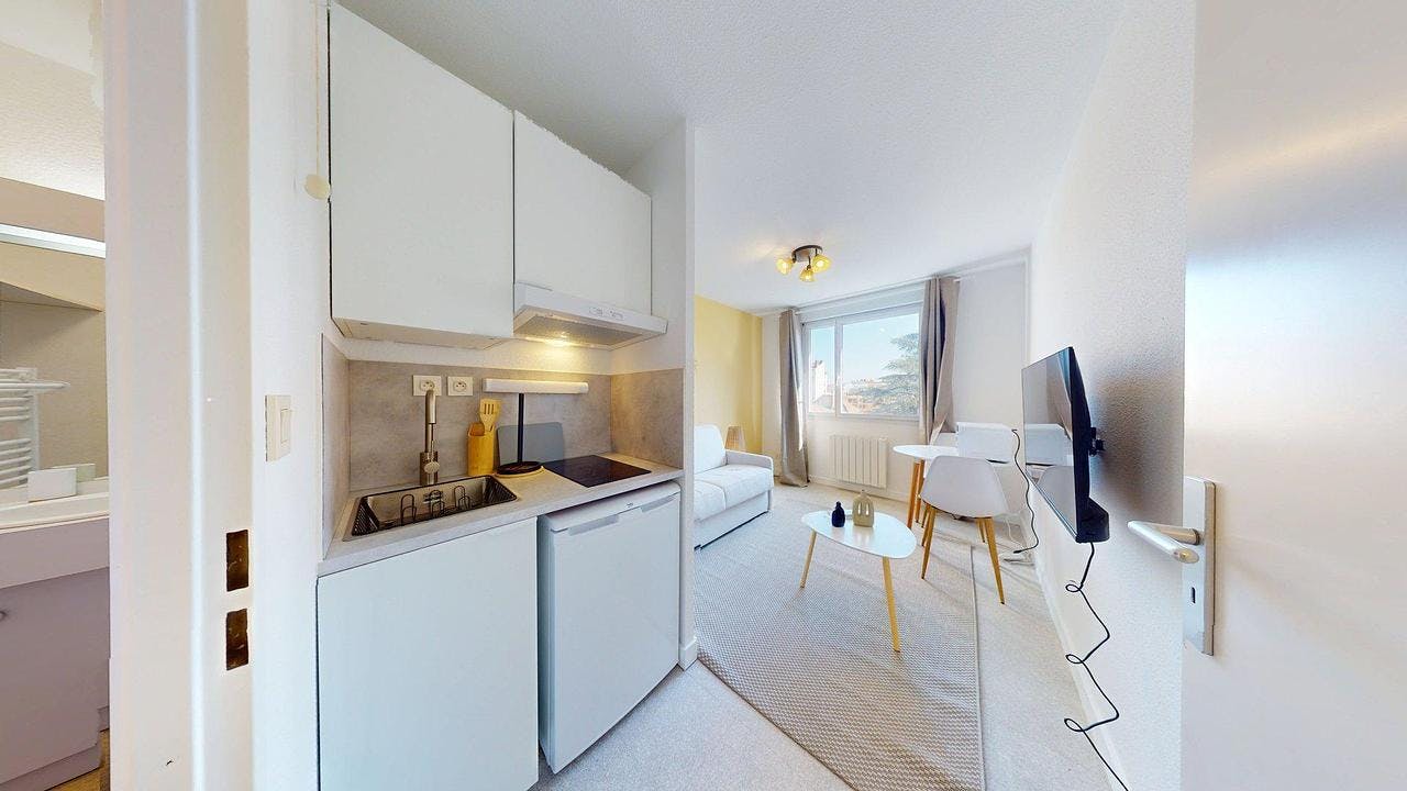 Studio para alugar por € 620 por mês em Lyon, Rue du Dauphiné