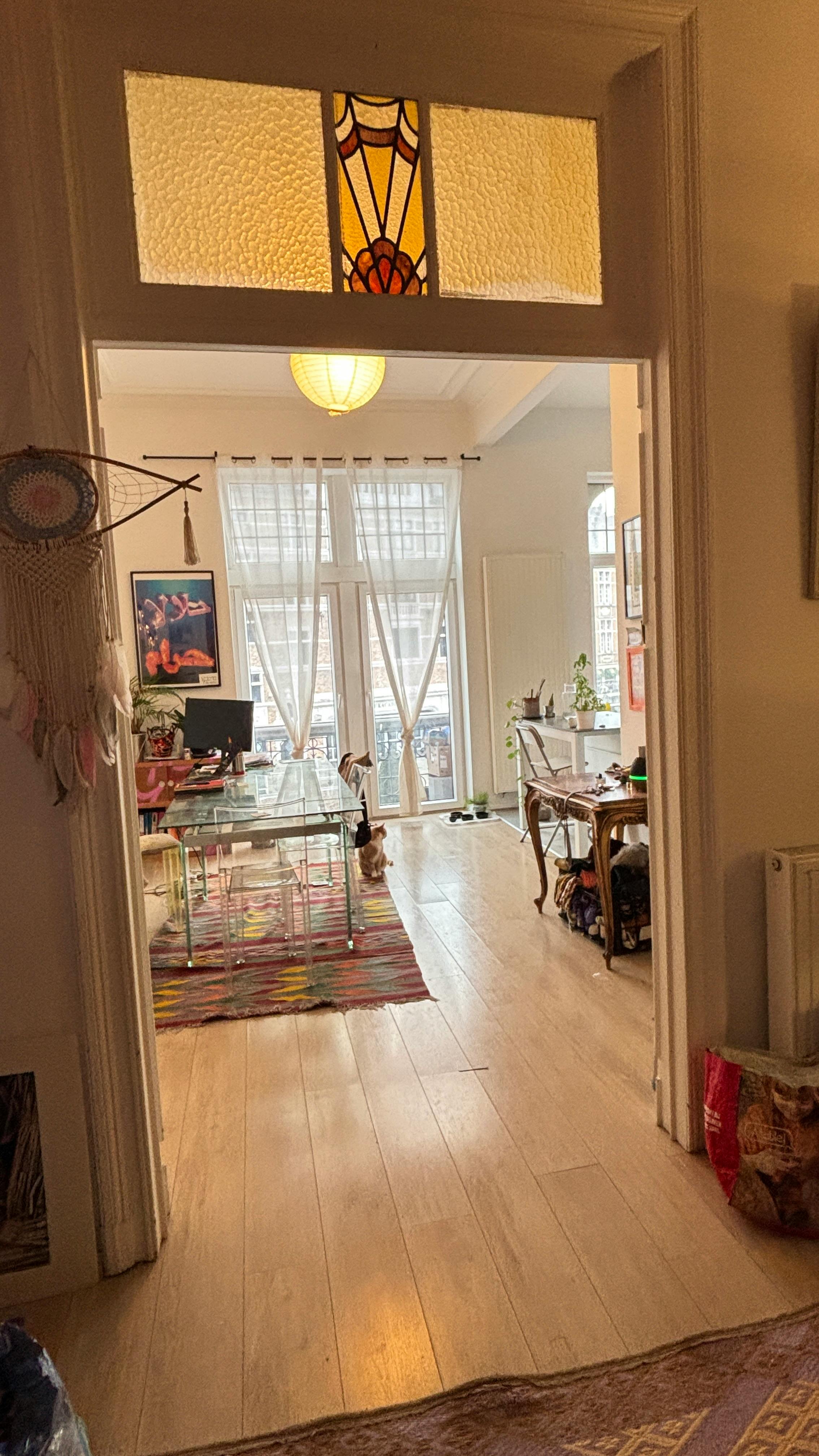 公寓 正在以 €1,100 的月租出租，其位于 Brussels, Rue de la Vallée