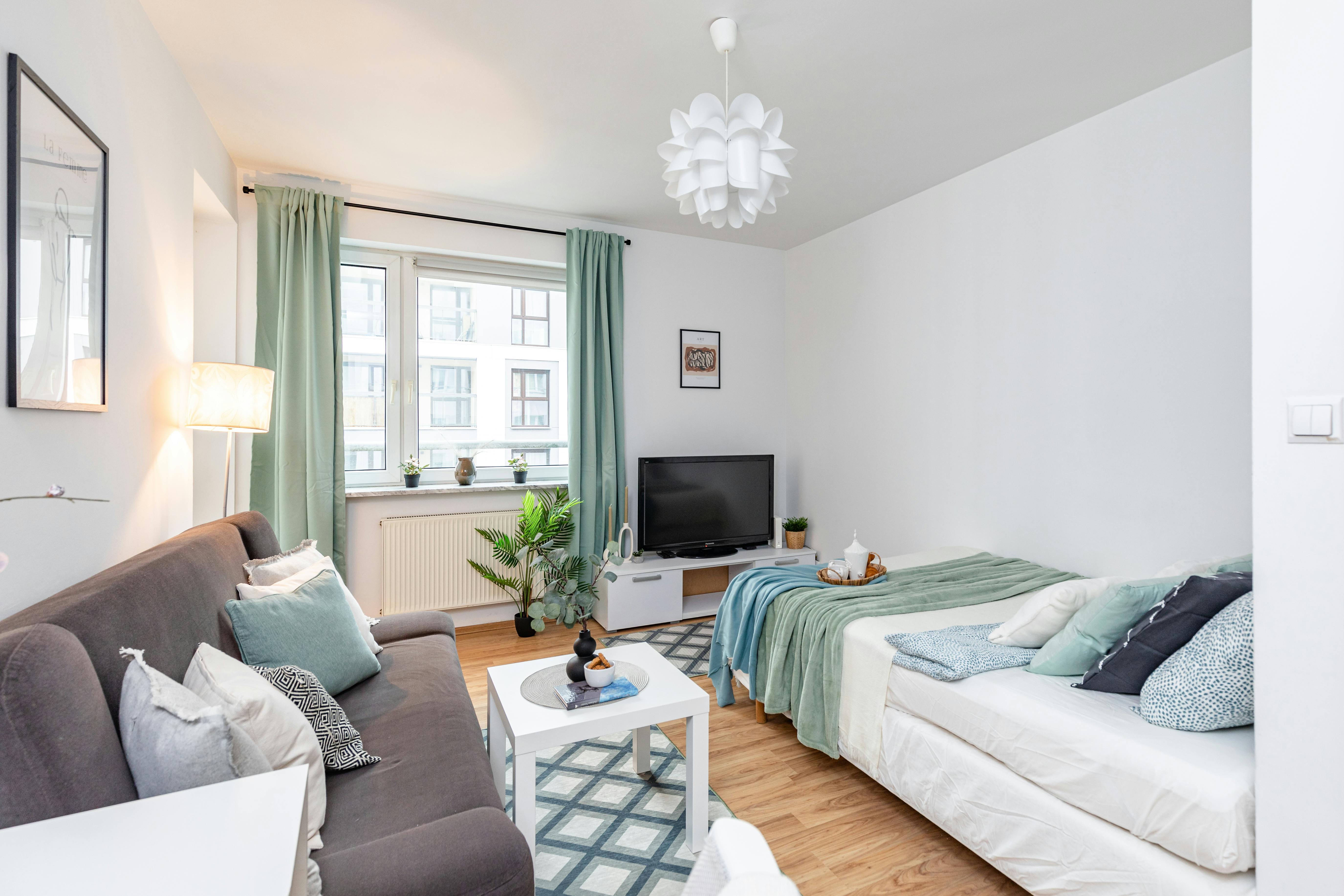 Estudio  en alquiler por 3900 PLN al mes en Warsaw, Aleja Stanów Zjednoczonych