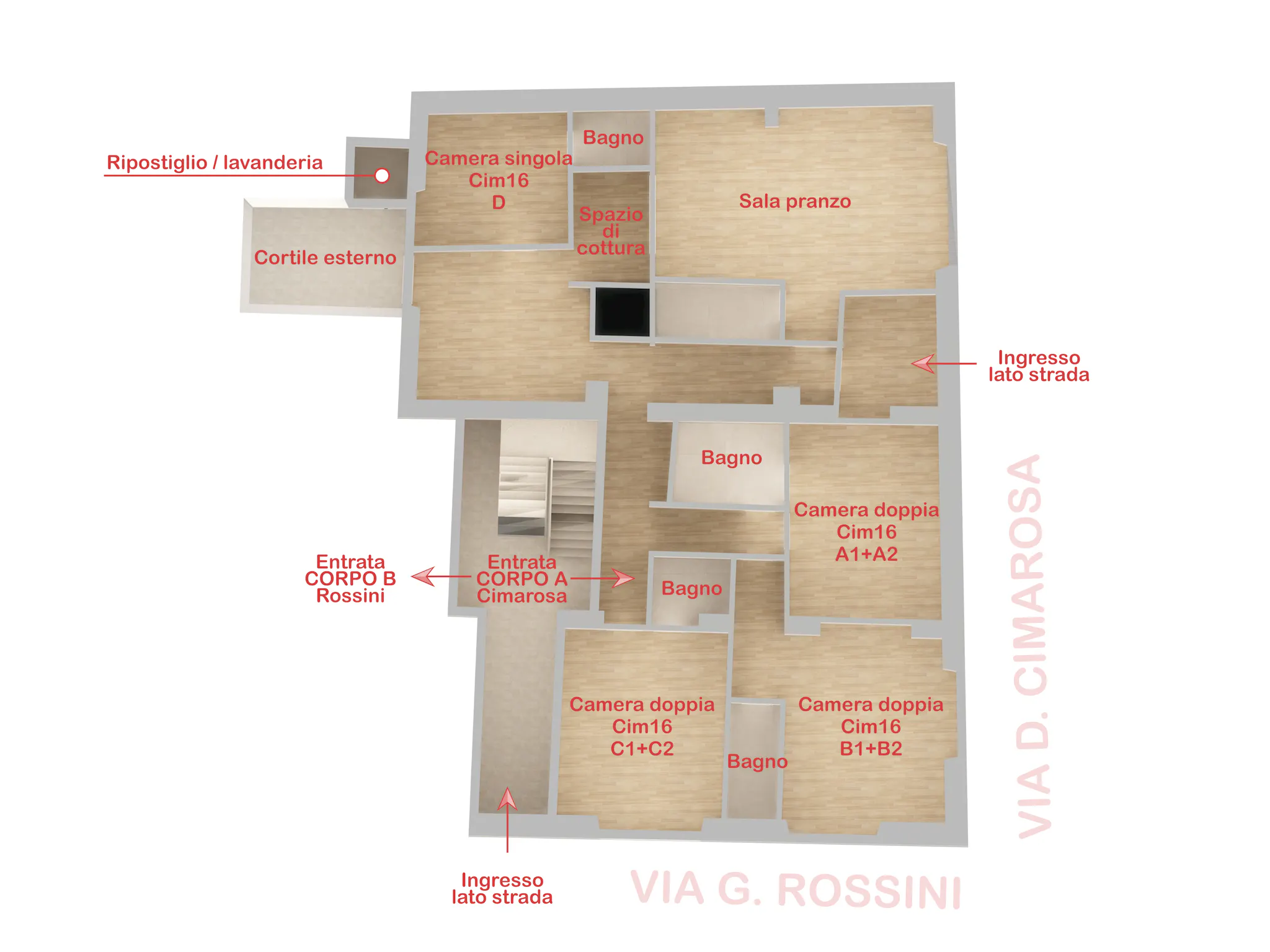 Via Domenico Cimarosa, Florence preview