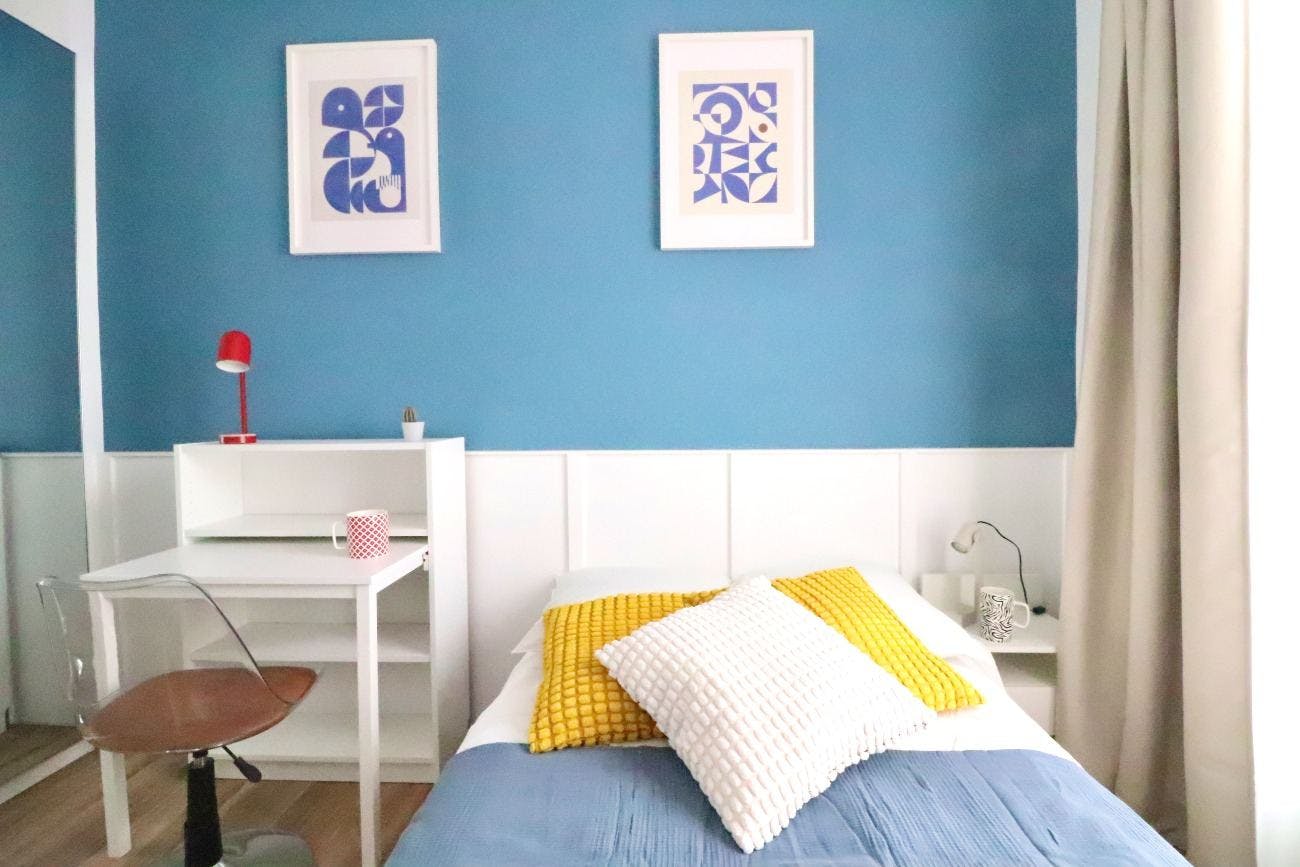 Single room Nice, 1 bed, 10m² — photo 1