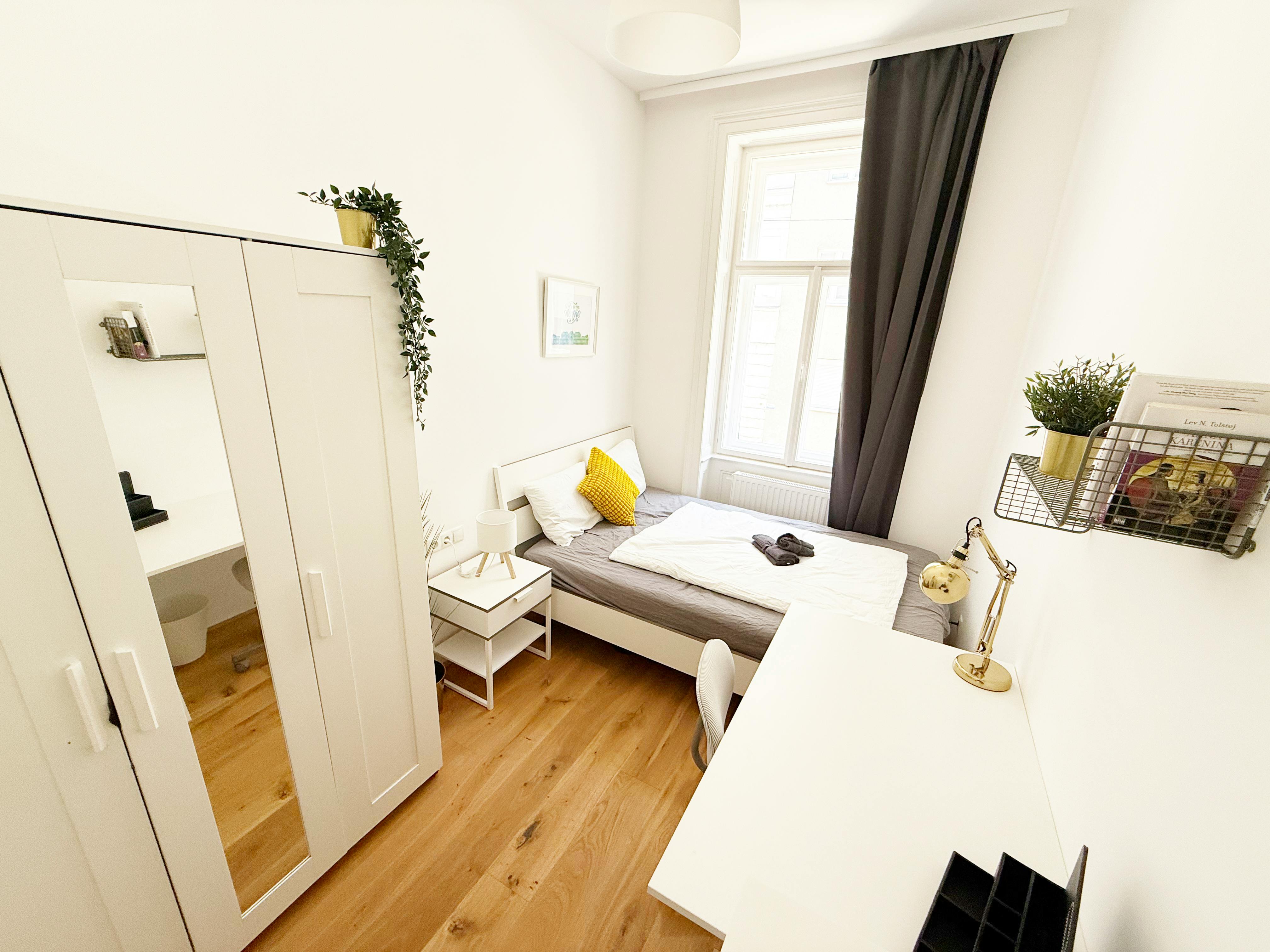 Single room Vienna, 1 bed, 9m² — photo 1