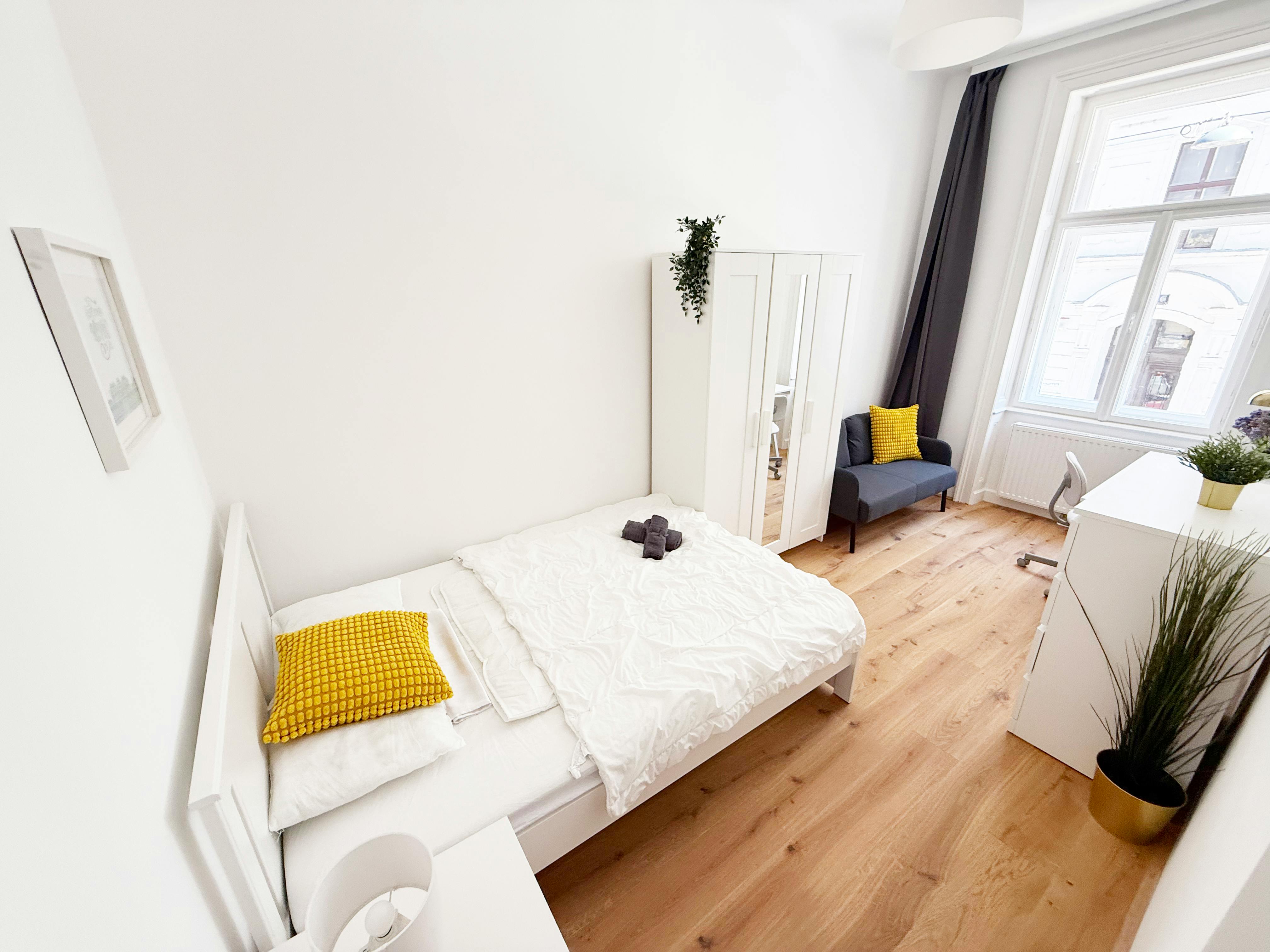Single room Vienna, 1 bed, 12m² — photo 1
