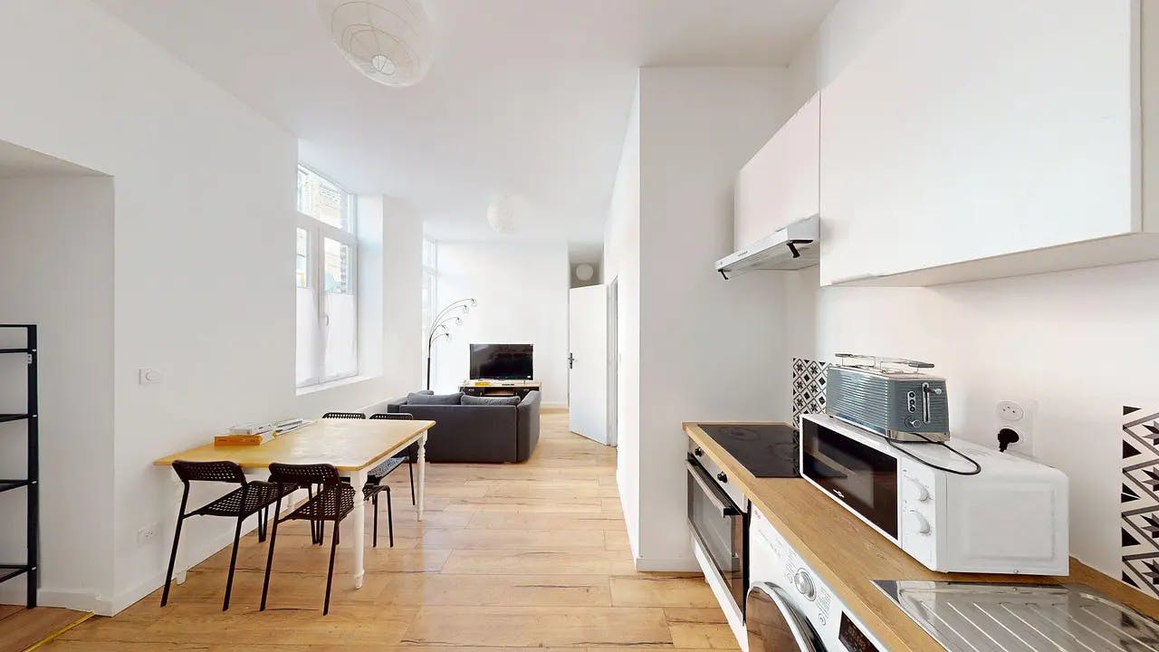 Apartamento para alugar por € 760 por mês em Roubaix, Rue du Général Sarrail