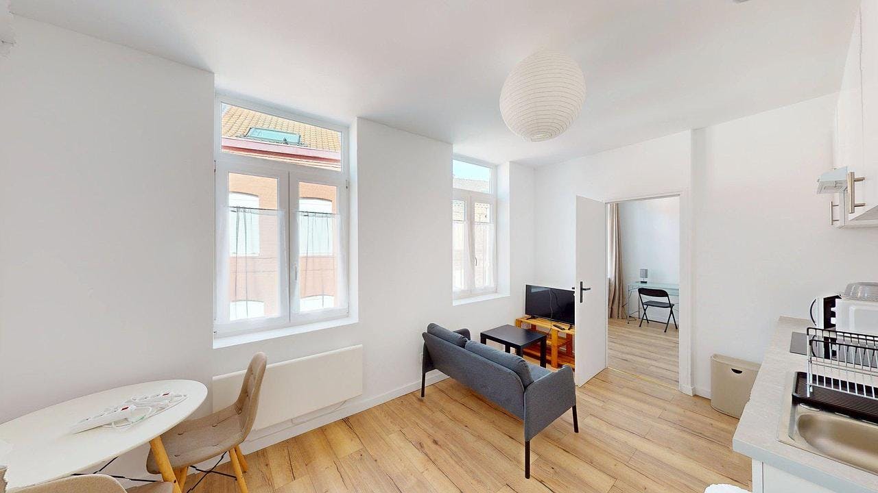 Lägenhet att hyra för 625 € i månaden i Roubaix, Rue du Général Sarrail