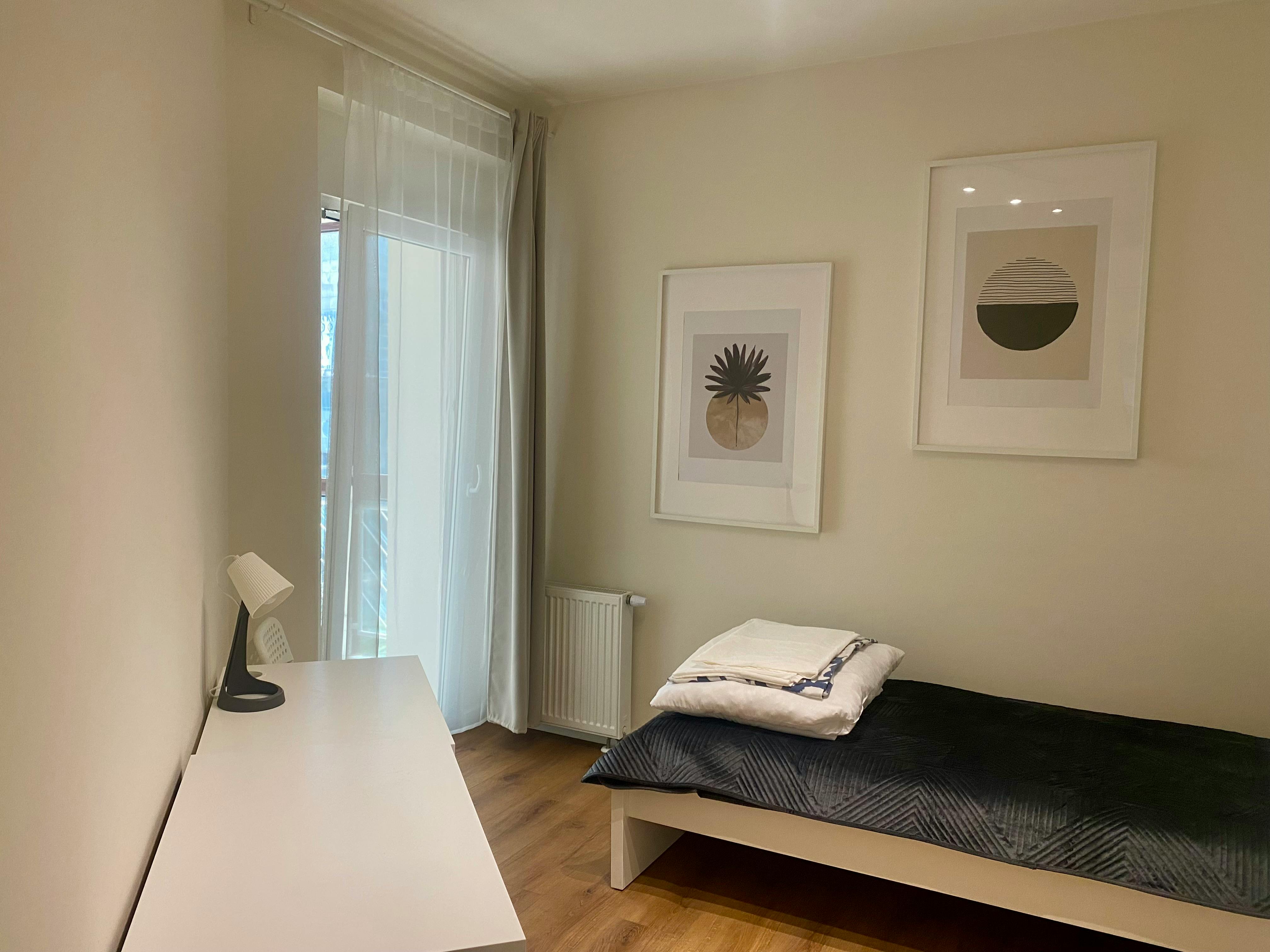 Privé kamer te huur voor PLN 1.645 per maand in Warsaw, Miedziana