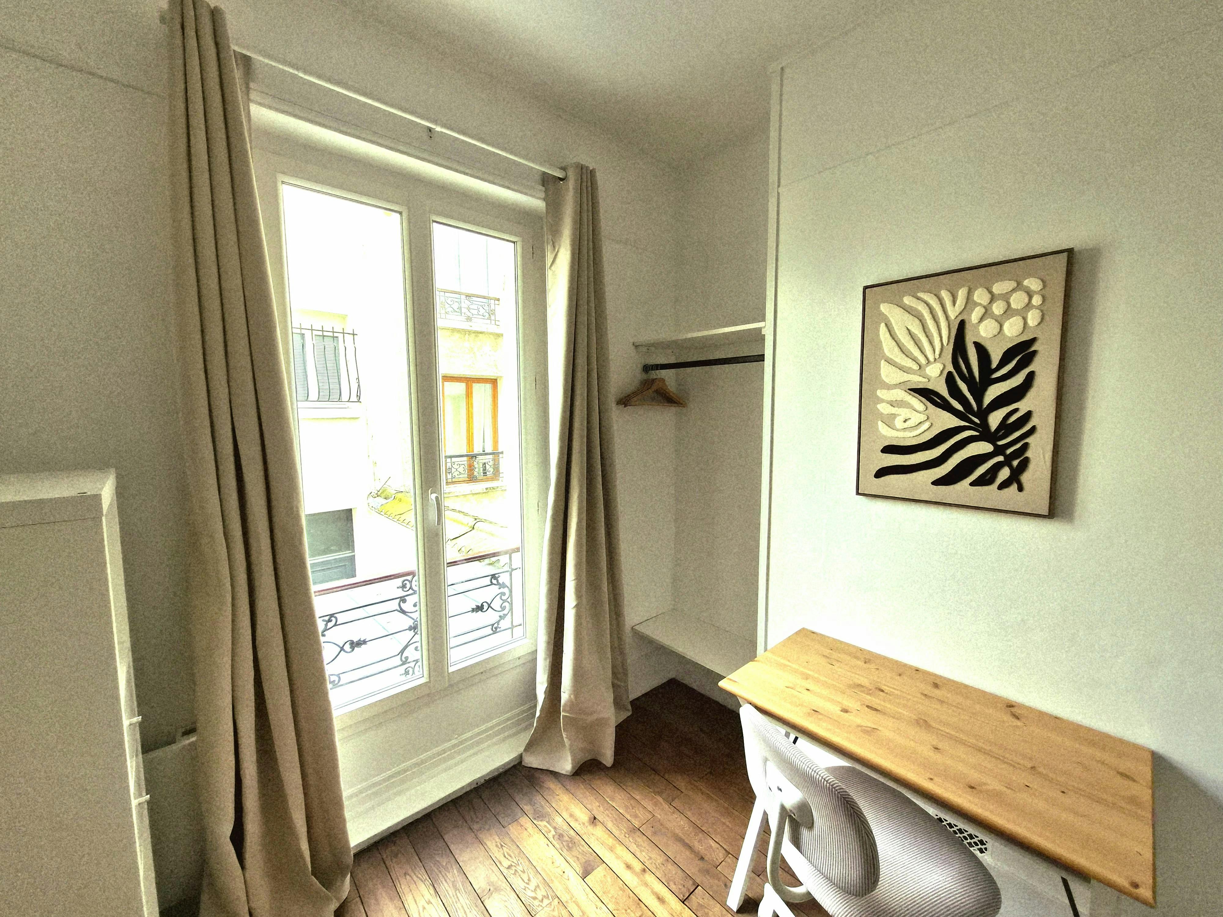 Single room Paris, 1 bed, 12m² — photo 4