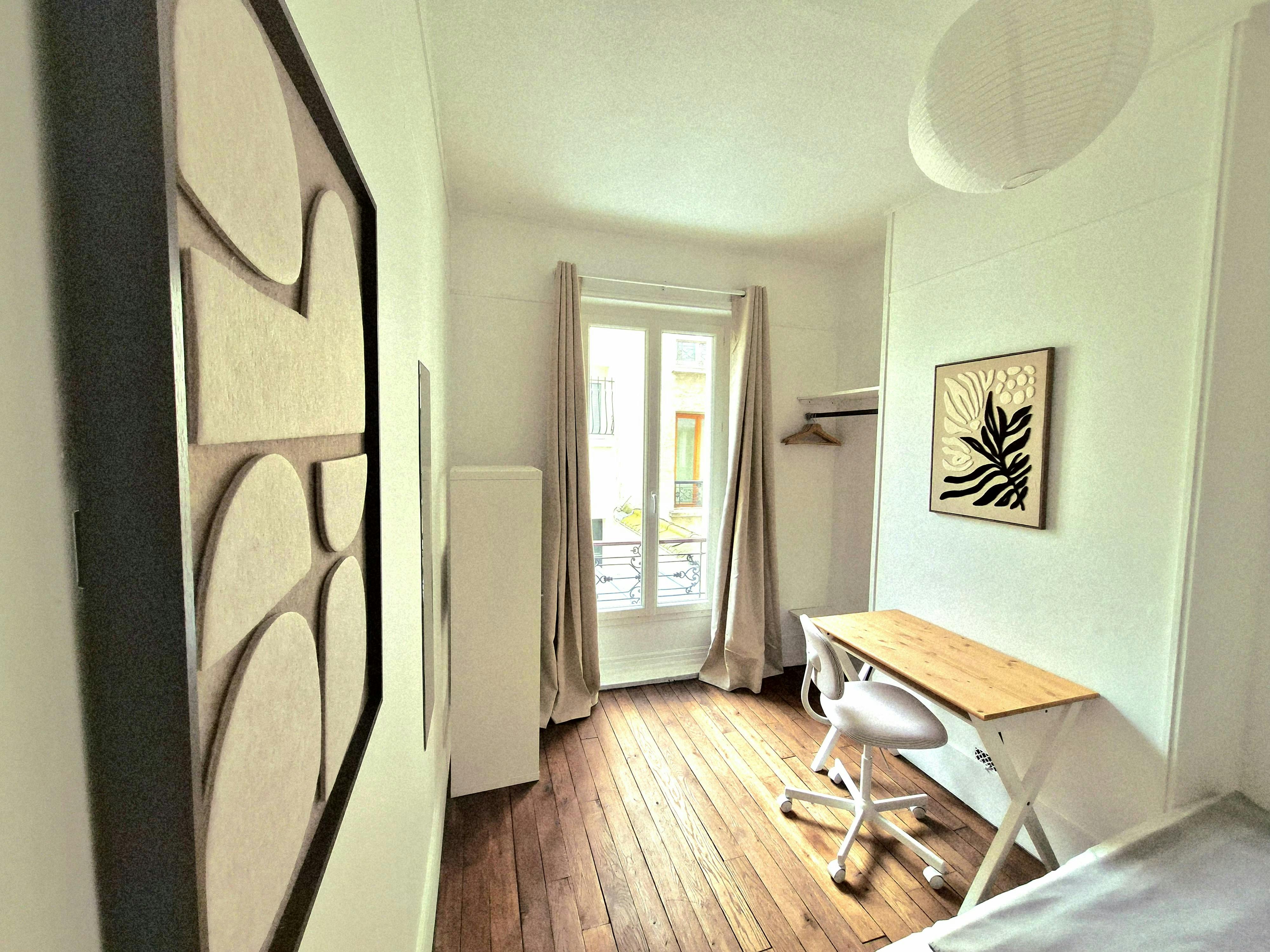 Single room Paris, 1 bed, 12m² — photo 2