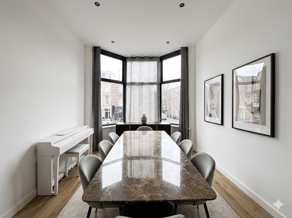 房源 正在以 €2,495 的月租出租，其位于 The Hague, Valkenboslaan