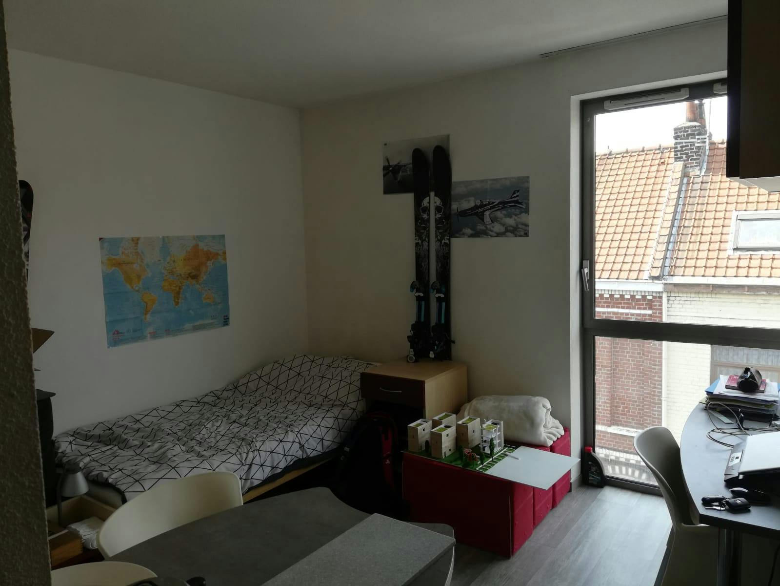 Studio à louer pour 550 €/mois à Lille, Boulevard de Strasbourg