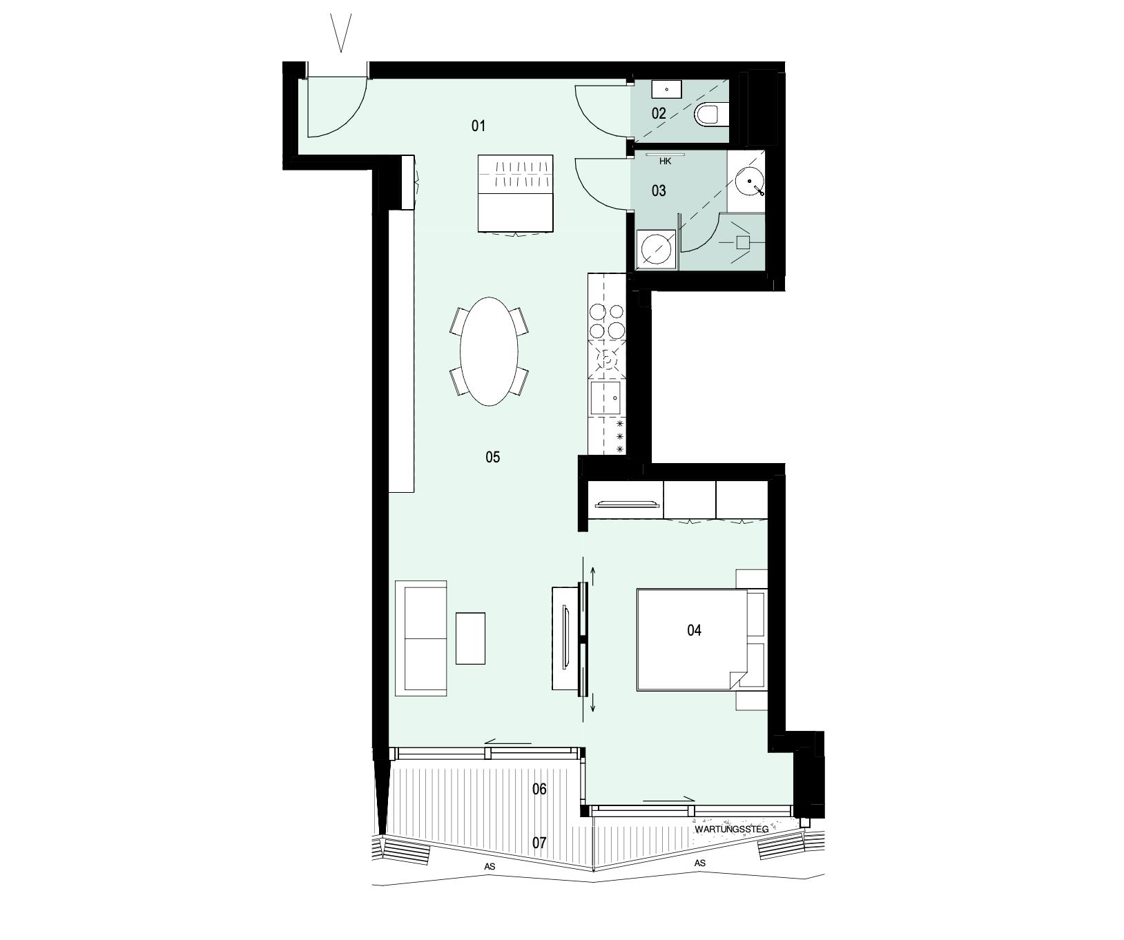 Apartment Vienna, 1 bed — photo 2