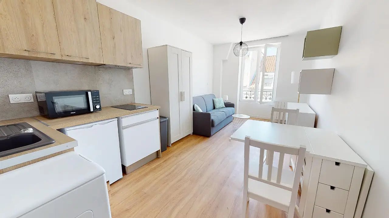 Студія за оренду для 535 EUR на місяць у Villeurbanne, Rue Alexandre Boutin