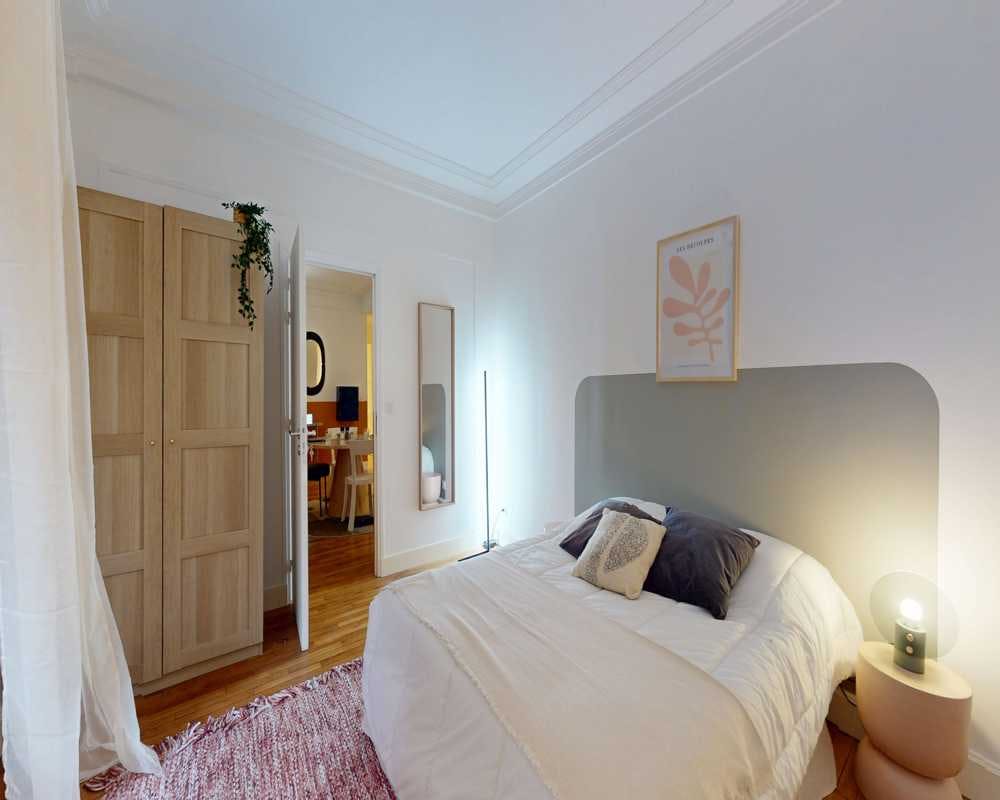 Single room Paris, 1 bed, 16m² — photo 1