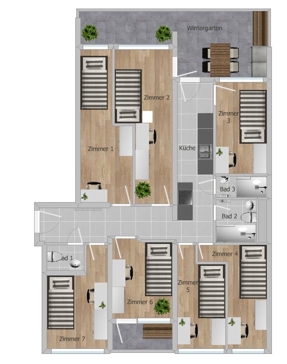 Apartment in Moosach