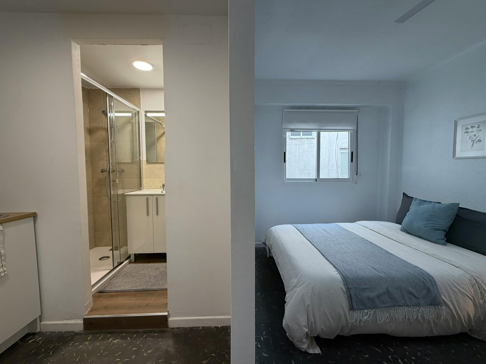 Single room Xirivella, 1 bed, 17m² — photo 2