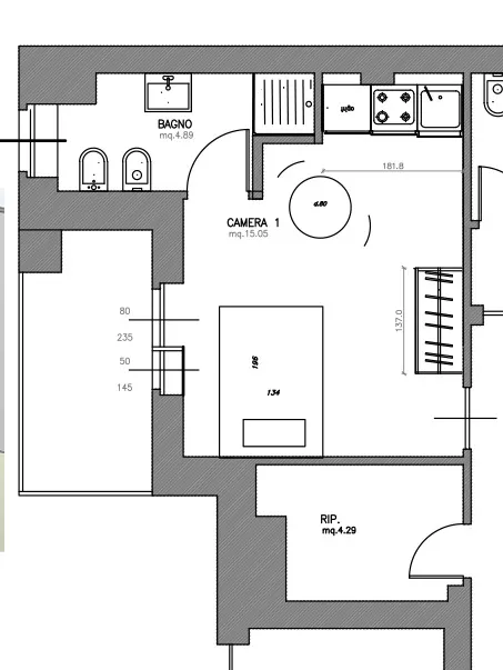 Apartment in Via San Pio V, Turin (1701863) DOCUMENTATION