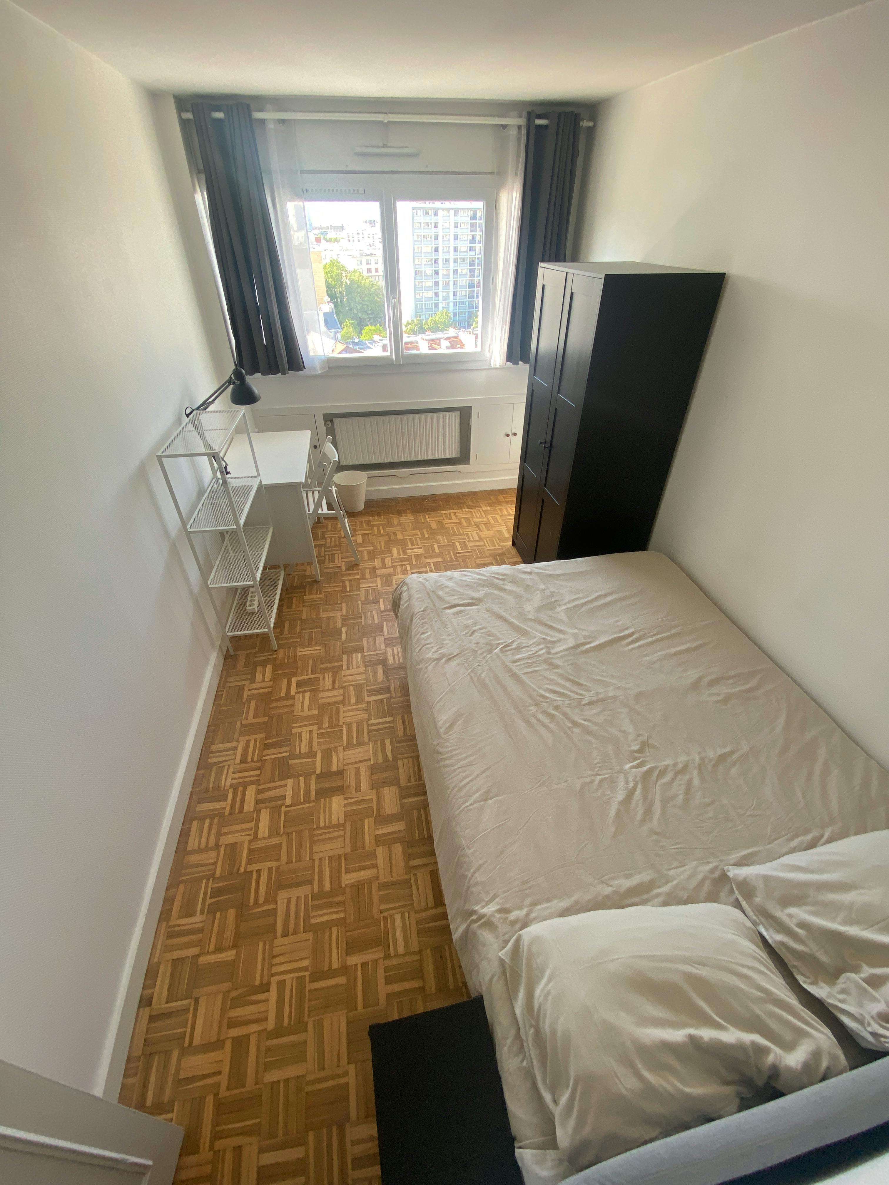 Single room Paris, 1 bed, 11m² — photo 2