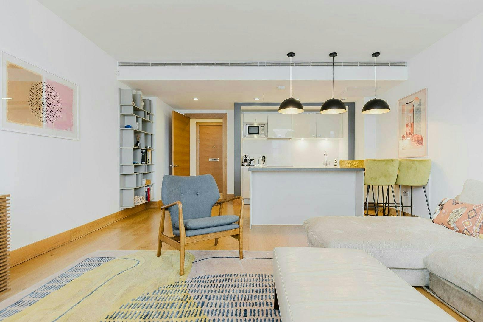 Apartamento en alquiler por 3600 GBP al mes en London, Hereford Road