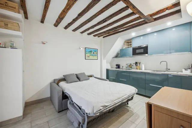 1-Bedroom Apartment in Rue Pierre Leroux, Paris (1703489) room image 100