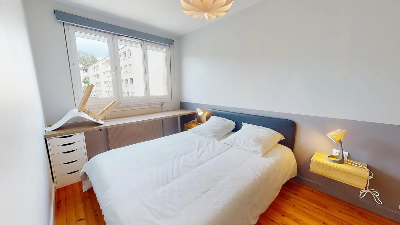 Habitación privada en alquiler por 310 € al mes en Saint-Étienne, Rue Grua Rouchouse