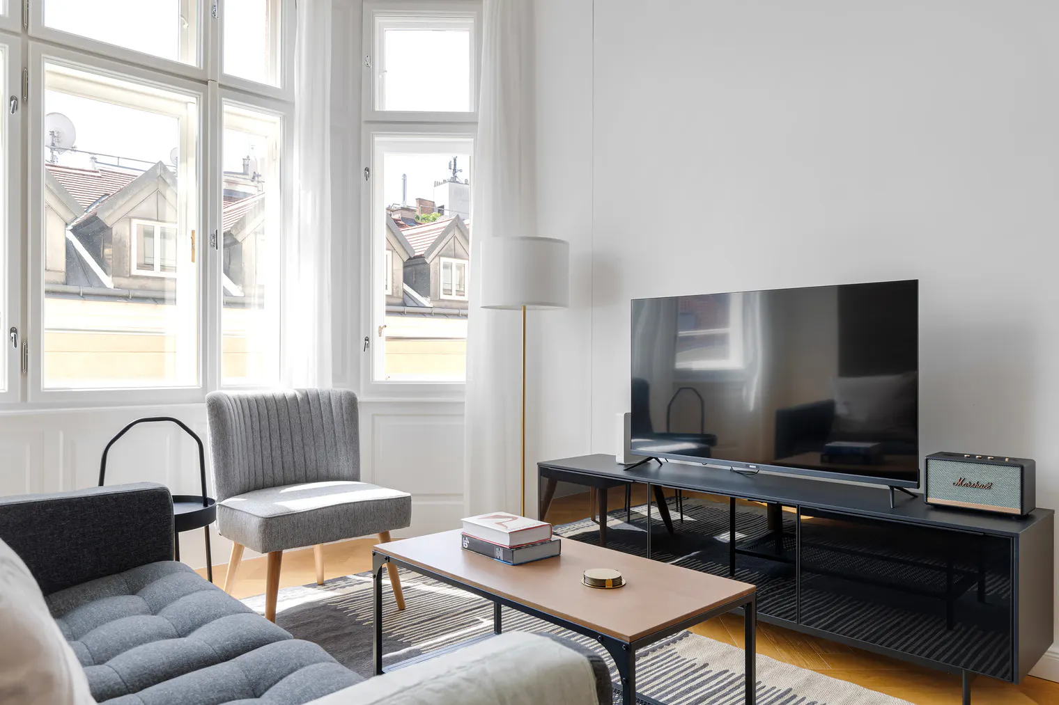 1-Bedroom Apartment in Skodagasse, Vienna (1704498) ROOM 1