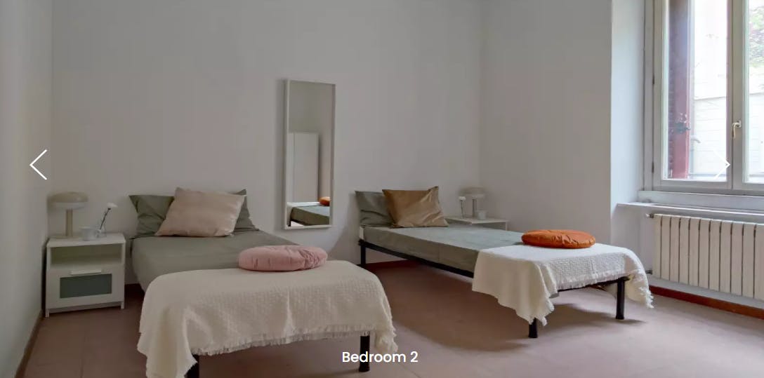 Double room Milan, 1 bed, 18m² — photo 1