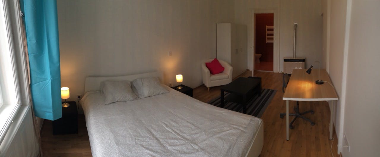 Single room Budapest, 1 bed, 22m² — photo 1