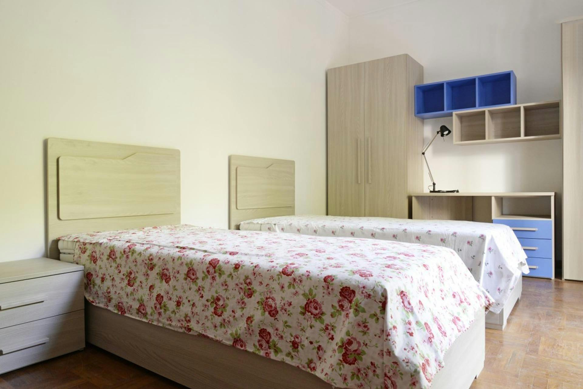 Double room Milan, 1 bed, 17m² — photo 1
