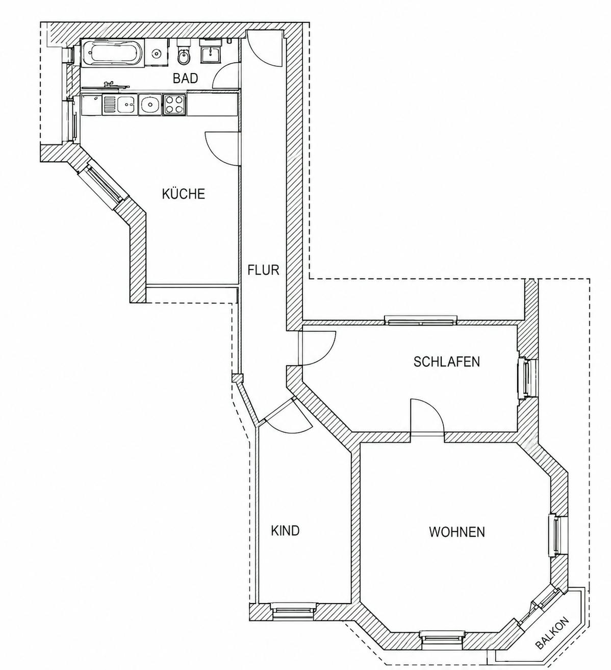 Apartment Berlin, 1 bed — photo 10