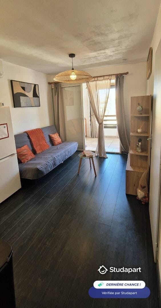 Appartement te huur voor € 550 per maand in Le Barcarès, Résidence le Parc de la Mer