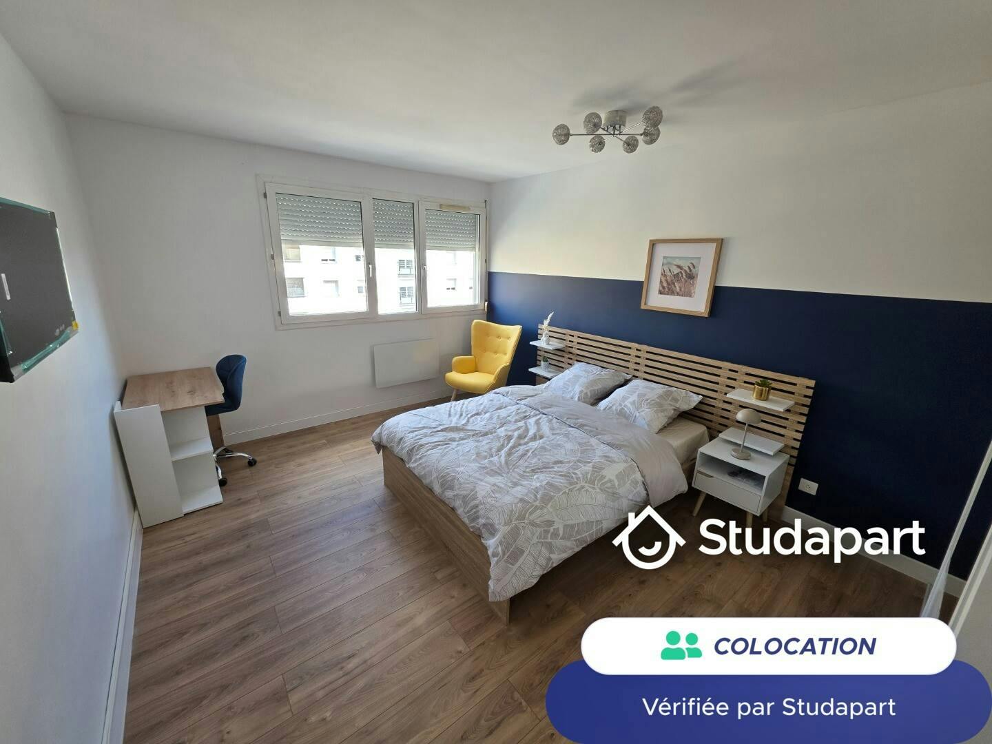 Chambre privée à louer pour 555 €/mois à Caluire-et-Cuire, Grande Rue de Saint Clair