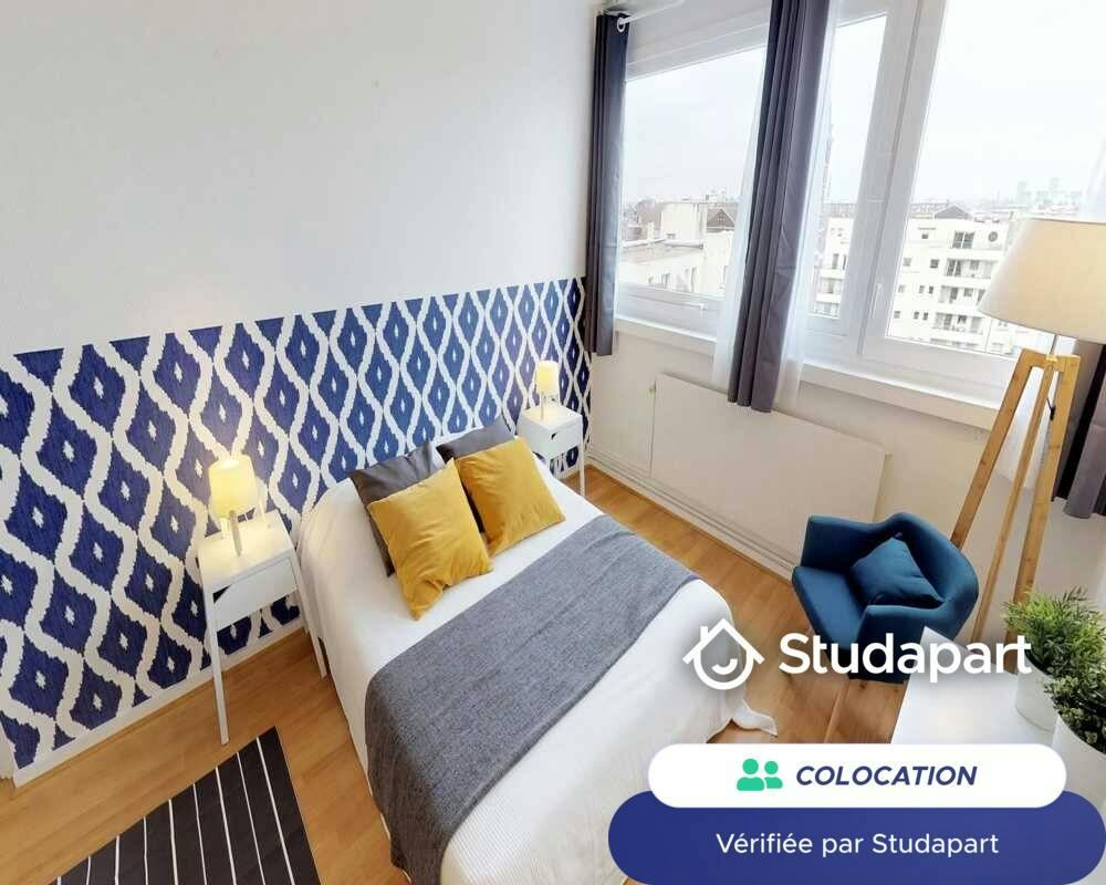 Private room for rent on Rue du Bazinghien, Lille - Vue 3