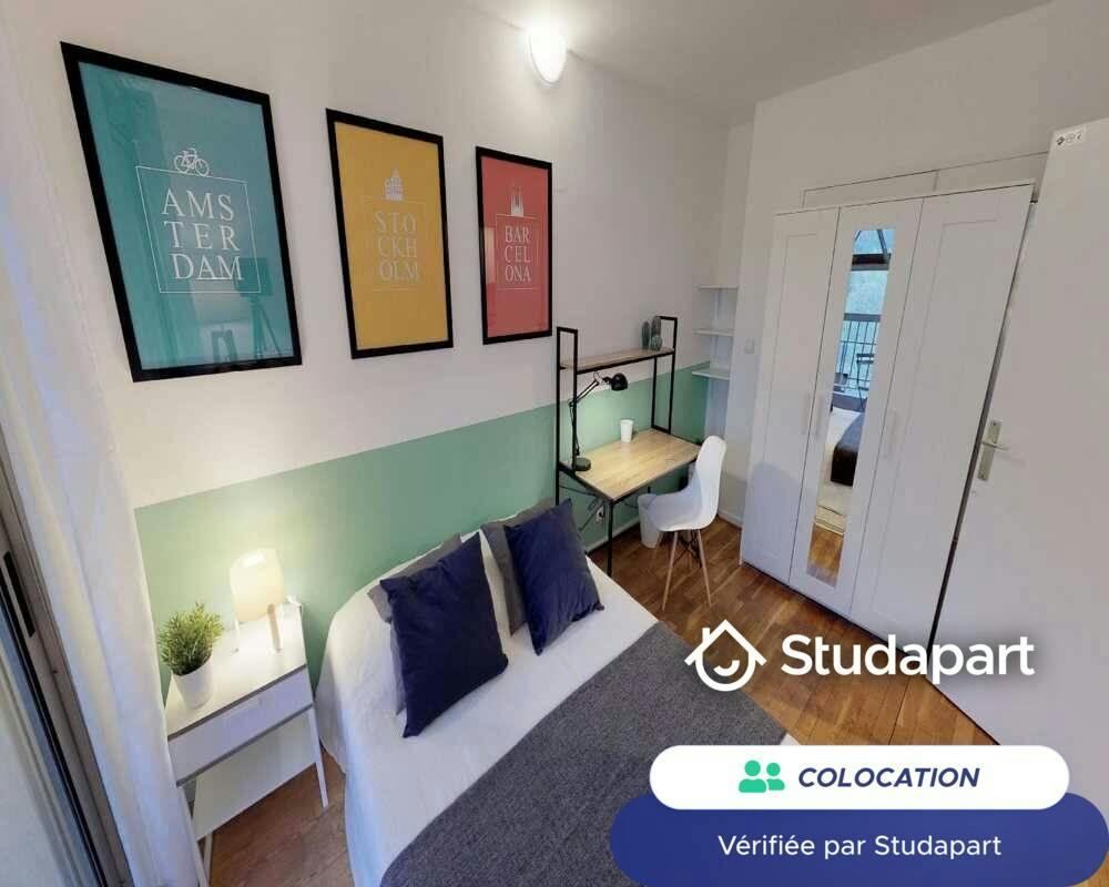 Private room for rent on Rue du Bourbonnais, Lyon - Vue 3