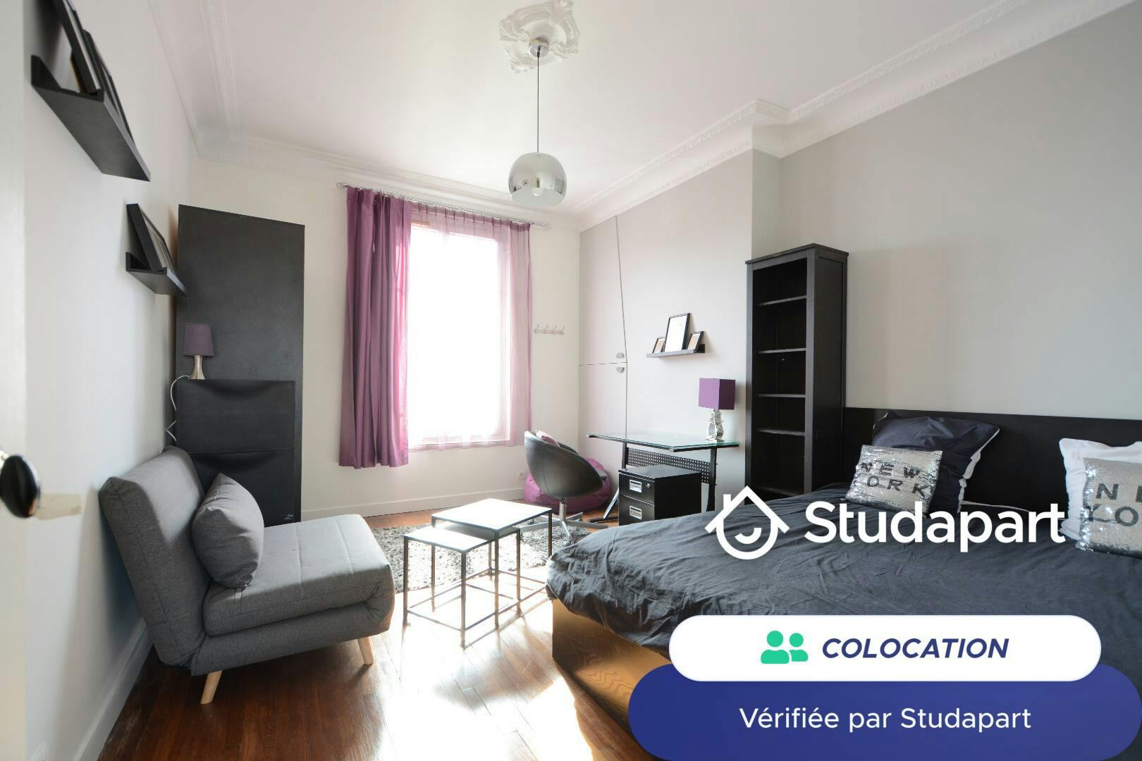 Private room for rent for €640 per month in Saint-Maur-des-Fossés, Boulevard de Créteil