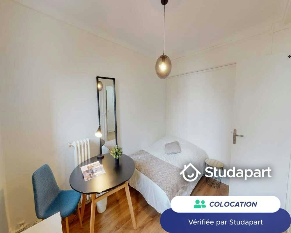 Private room for rent on Rue de Saussure, Paris - Vue 5