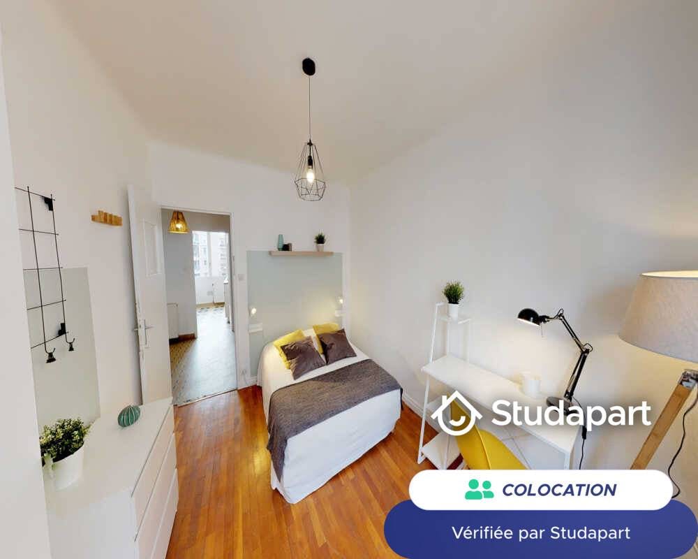 Private room for rent on Grande Rue de la Guillotière, Lyon - Widok 4