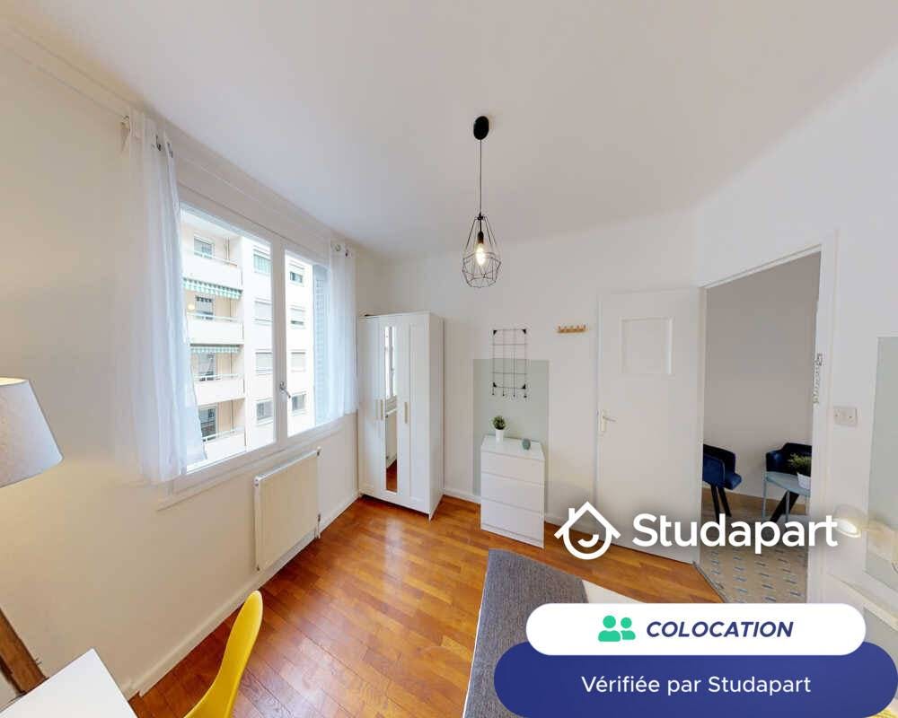 Private room for rent on Grande Rue de la Guillotière, Lyon - Widok 5