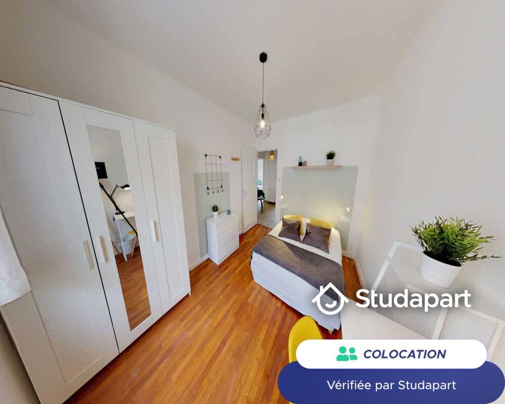 Private room for rent on Grande Rue de la Guillotière, Lyon - Widok 3