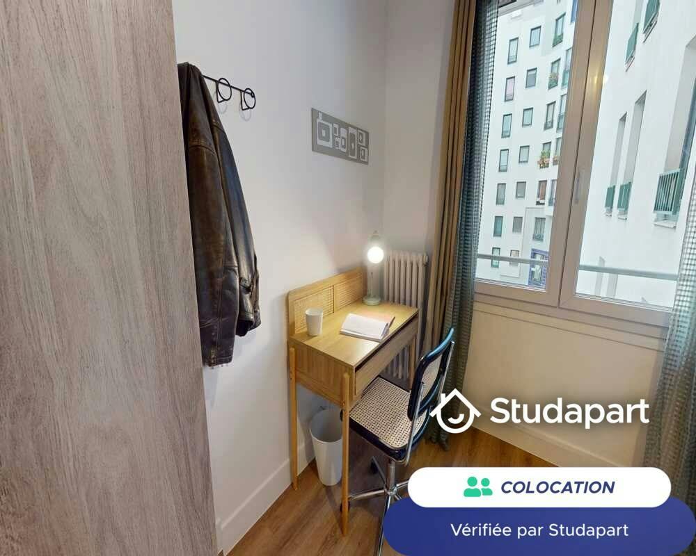 Private room for rent on Rue de Saussure, Paris - Vue 5