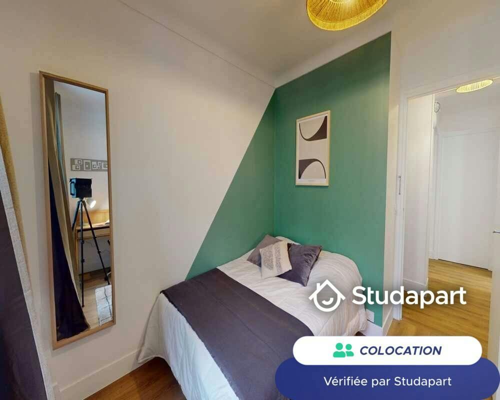 Private room for rent on Rue de Saussure, Paris - Vue 4