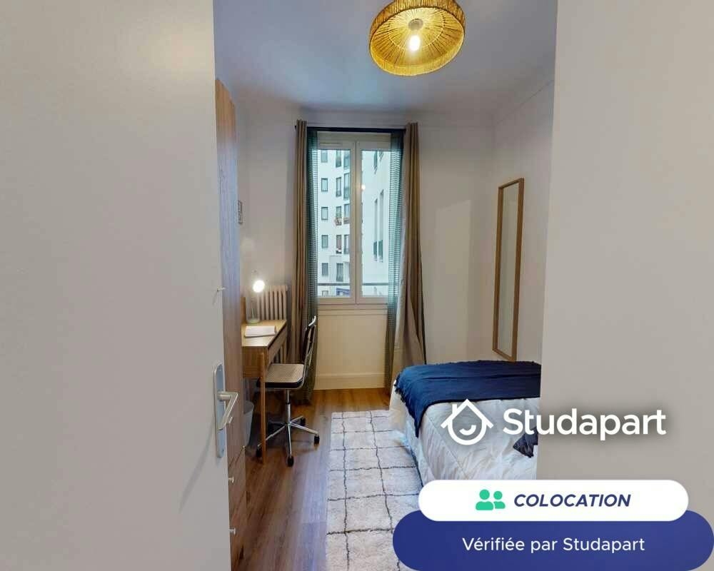 Private room for rent on Rue de Saussure, Paris - Plus